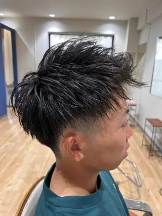 ショート メンズ メンズサロン LiGKAITO🦖のヘアスタイル