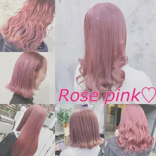 セミロング カラー ヘアアレンジ 💕ブリーチ/ヘアメ 🎀YUUKAのその他イメージ