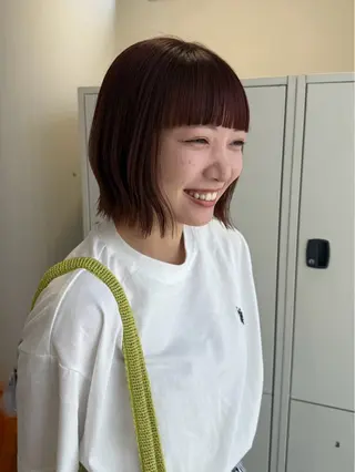 ミディアム 琉花/髪質改善 /レイヤーカットのヘアスタイル