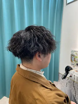 パーマ メンズ 登 愛のヘアスタイル