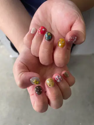 ネイル nail salon 3🌞越谷のネイルデザイン