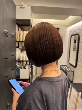 ショート 藤原 凜香のヘアスタイル
