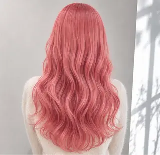 ロング カラー ハイトーンカラー が絶対可愛い✨泰聖✨のヘアスタイル
