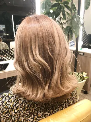 ミディアム 白髪ぼかし大人メンズ 根本零のヘアスタイル