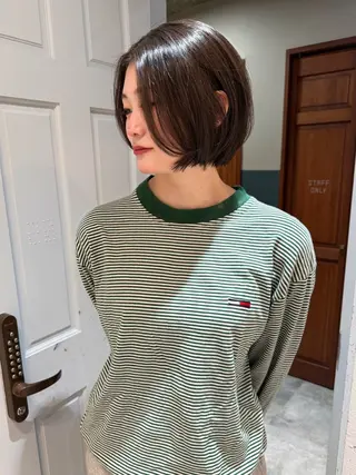 ショート カラー パーマ mai / linoah˚✧のヘアスタイル