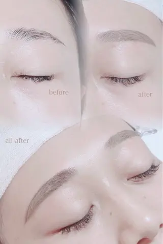 アイブロウ eyelash  L umiereYAMAのマツエク・マツパデザイン