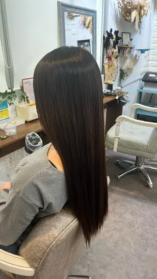 ロング 比嘉 マリンのヘアスタイル