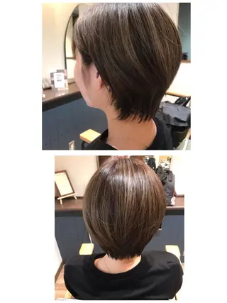 ショート カラー Ray hair 春日部のヘアスタイル