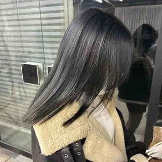 ミディアム カラー 新高円寺 Miranoのヘアスタイル