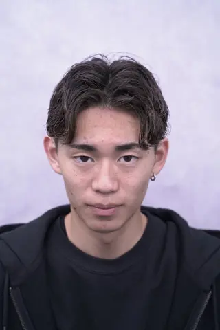 パーマ メンズ メンズ特化 石田はるむのヘアスタイル
