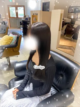 ロング カラー oriha .のヘアスタイル