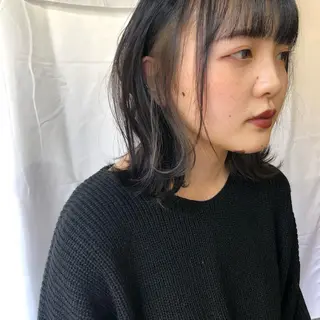 ミディアム 韓国美容室出身 🌹Sana/梅田のヘアスタイル
