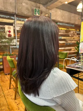 ロング カラー 三浦義久/仙台/ レイヤーカットのヘアスタイル