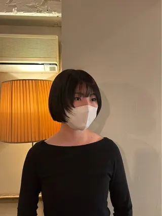 ショート ORe'S HAIR BE　GLaDまなみのヘアスタイル