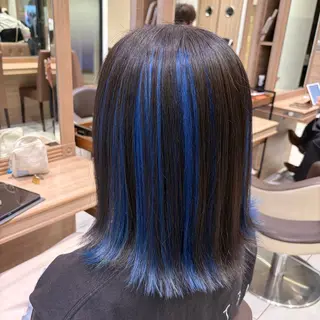 ミディアム カラー 艶カラー みゆう🎀のヘアスタイル