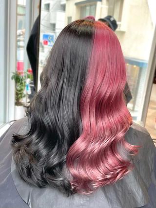 ロング カラー ヘアアレンジ 🎀ハイトーン・艶 カラー HANA🎀のヘアスタイル