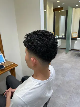 ショート パーマ キッズ ✂︎髪質改善・ Yuitoのヘアスタイル