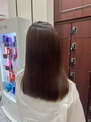 セミロング 森田 明日香のヘアスタイル