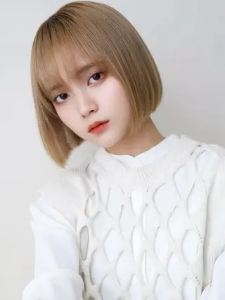 ショート カラー Bonheur新宿 🐰✨️タナカミサのヘアスタイル