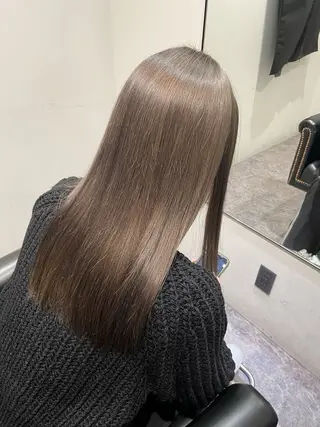 セミロング カラー TheEctilo 江坂Yoshimi✨のヘアスタイル