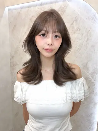 ロング カラー ✨無料カット募集中✨ ONYXのヘアスタイル