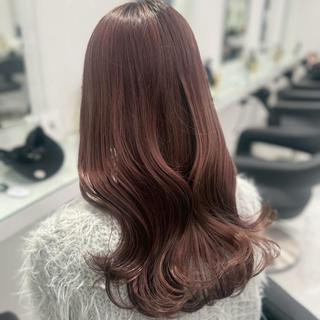 カラー ブリーチなし🕊️ ブラウン/横浜のヘアスタイル