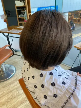 ショート waRin syamp&headのヘアスタイル