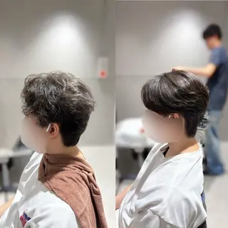 メンズ 🔹メンズ縮毛矯正 川島爽楽🔹のヘアスタイル