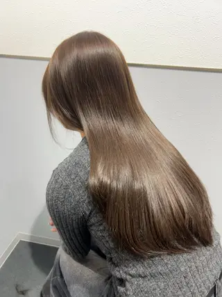 ロング カラー SHIKI押上 ハラサワアヤカのヘアスタイル