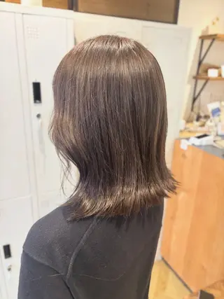 ミディアム カラー .sirohair momoka🫧のヘアスタイル