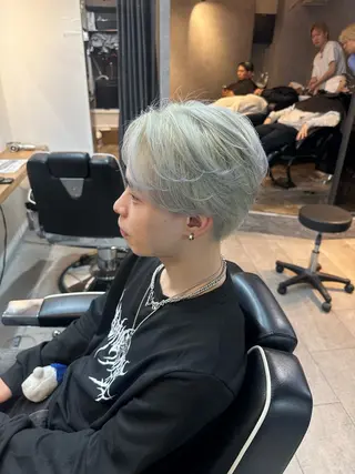 カラー メンズ 大宮/海外風パーマ 🇺🇸隼也🇪🇸のヘアスタイル