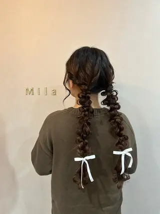 ロング Mila Hazukiのヘアスタイル