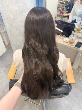 ロング カラー ヘアアレンジ Himawari♡ 柔らかいカラーのヘアスタイル