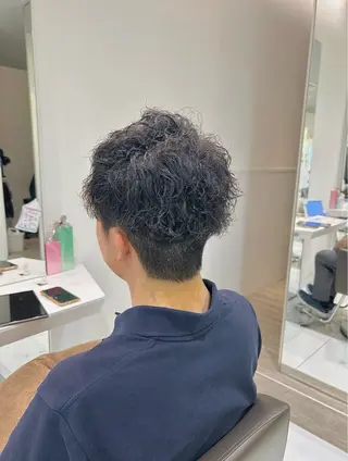 パーマ メンズ 髪質改善モデル募集中 💛Madoka🧡のヘアスタイル