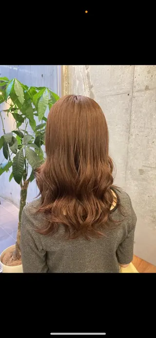 ミディアム カラー ダメージレス艶髪 🦋MISAKI🦋のヘアスタイル