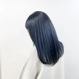 ロング カラー ヘアアレンジ ネイル マツエク・マツパ ダブルカラー｜ なおき｜池袋美容師のヘアスタイル