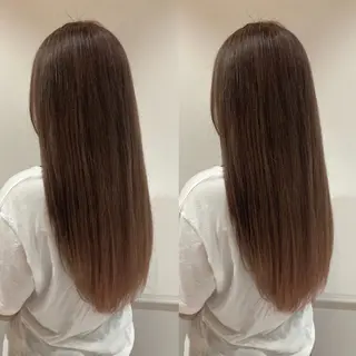 セミロング み うのヘアスタイル