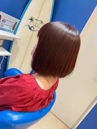 ショート カラー ヘアアレンジ 🏝️ハイトーン× エクステ特化🏝️のヘアスタイル