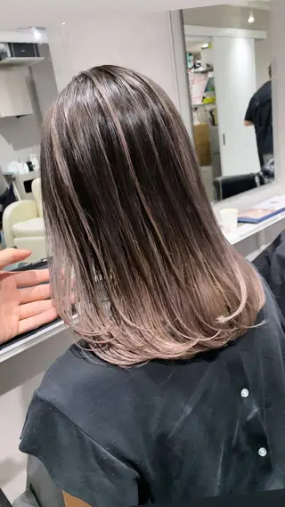 ミディアム 心斎橋なんば 大野竜輝のヘアスタイル