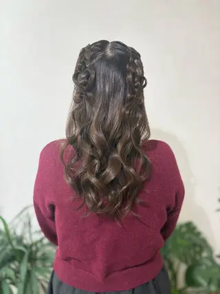 ヘアアレンジ ヘアセットサロン /上坪愛美のヘアスタイル