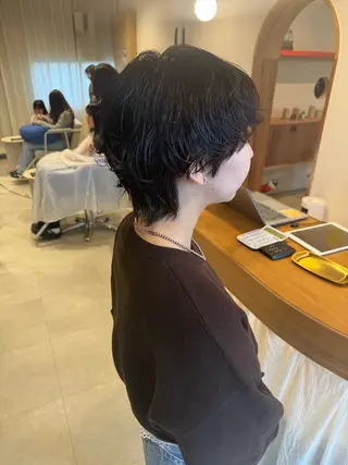 ショート パーマ メンズパーマ/ ボブパーマ/タクミのヘアスタイル