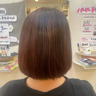 ミディアム 縮毛矯正モデル募集中 美容室HATSUのヘアスタイル