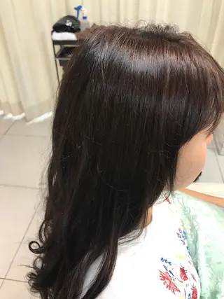 ロング カラー 【暖色カラー特化】 中山由梨のヘアスタイル
