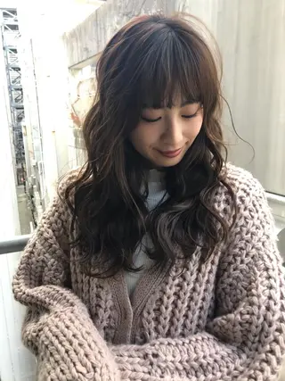 ロング カラー 🌷小野田 睦🌷のヘアスタイル