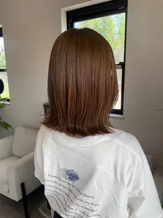 ミディアム カラー 宇野 颯太のヘアスタイル