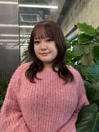ミディアム 【ハッシュレイヤー 】🌷NATSUKIのヘアスタイル