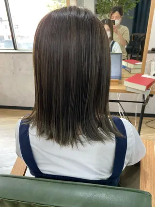 ミディアム pif designのヘアスタイル