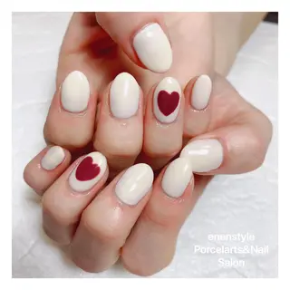 ミディアム ネイル 🐾enen style 🐾のネイルデザイン