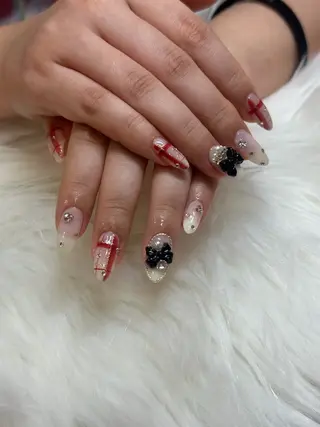セミロング akari原宿 プライベートサロンのネイルデザイン