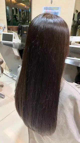 ロング 🪽髪質改善縮毛矯正 🤍MIU🤍のヘアスタイル